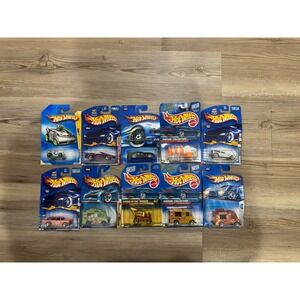 Hot Wheels Lot 10 Sealed 1998-2009 Viper Camaro Tropicool Radio Flyer 1:64